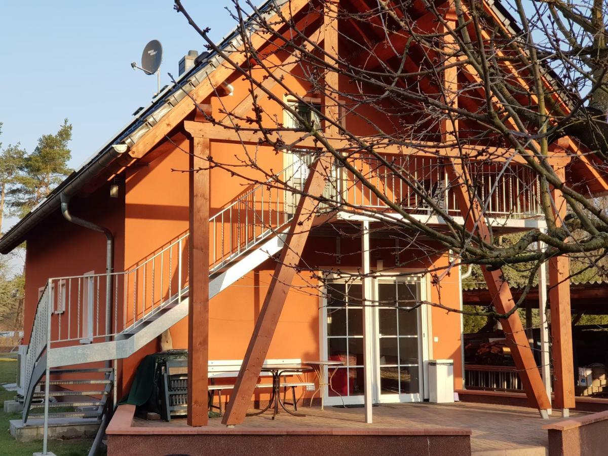 Ferienhaus Dreßler nur für Nichtraucher Melchow Exterior foto